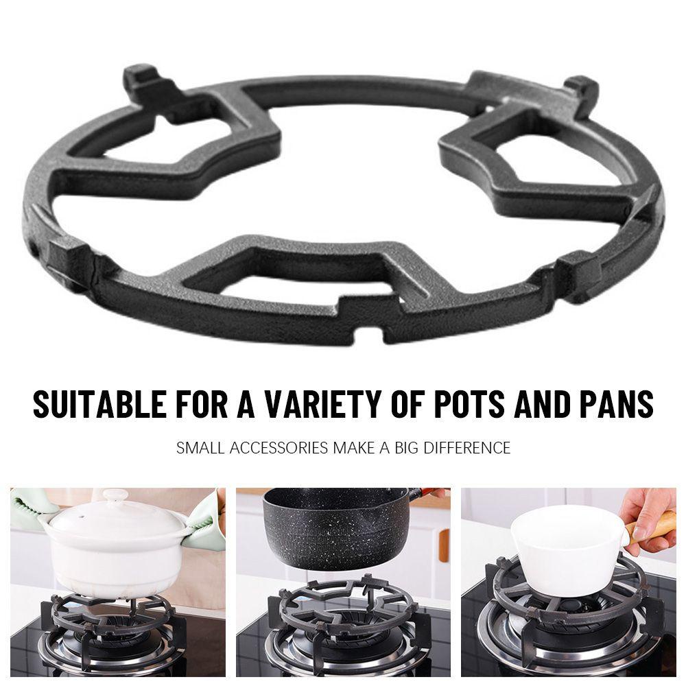 Preva Stove Trivets Cast Iron Universal Milk Pot Holder Tempat Dudukan Panci Penutup Kompor Gas