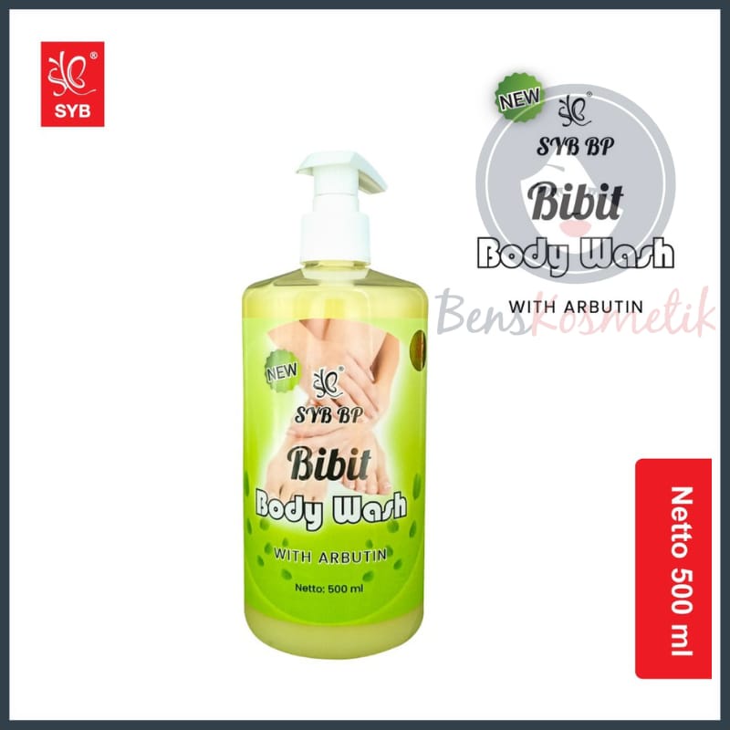 BODY WASH SHOWER GEL BIBIT PEMUTIH 500 ml BY SYB