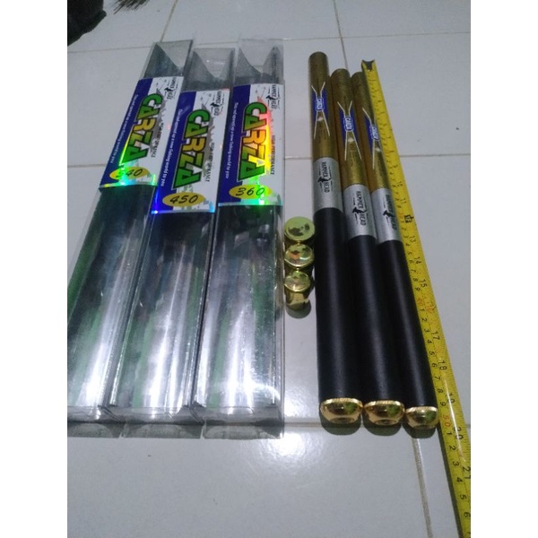 Joran Tegek Kaku Hammer Head Carza ruas pendek 5,4 4,5 3,6 diameter besar carbon graphite