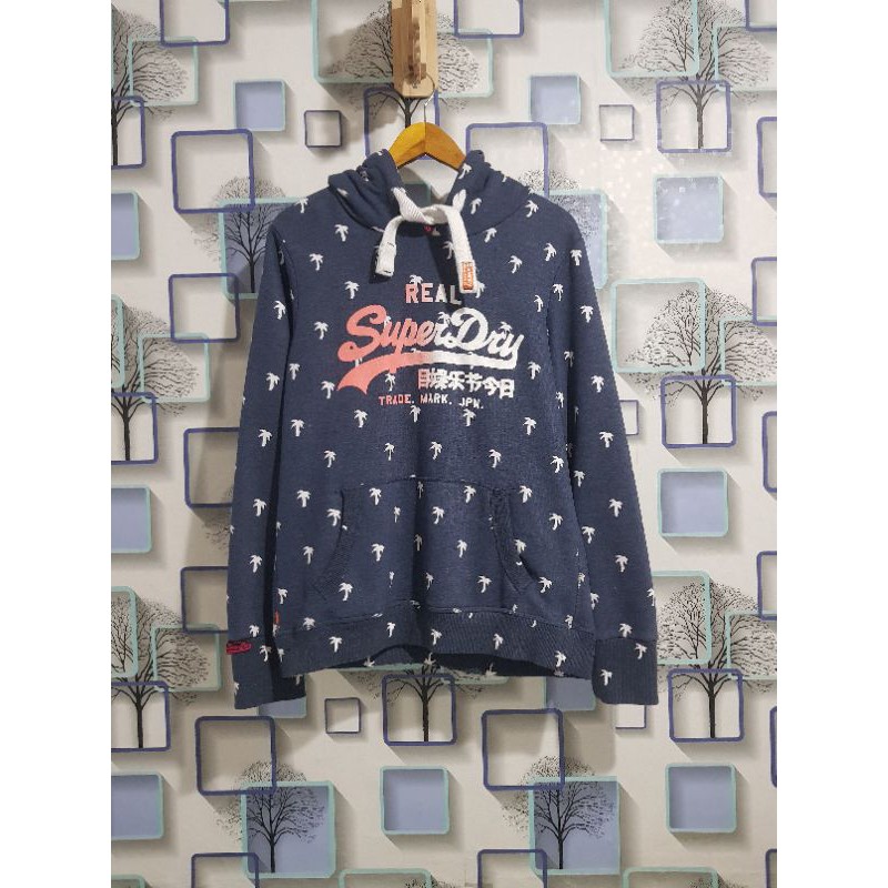 Hoodie Superdry Vintage Logo Size L Second Preloved