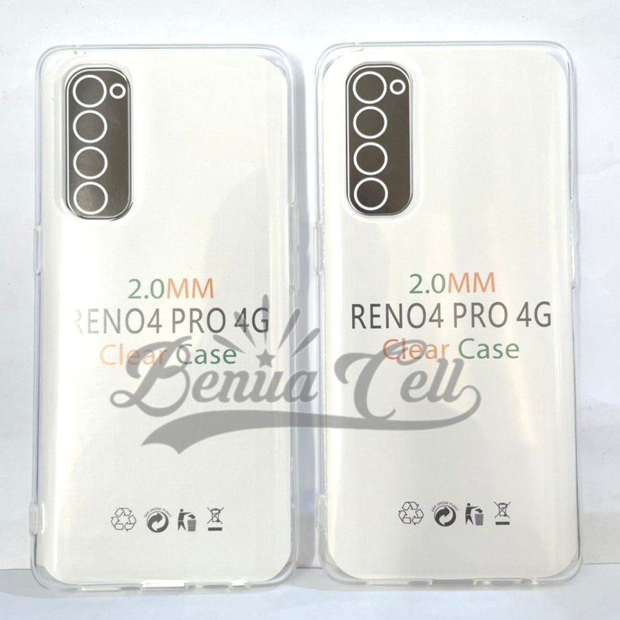 CASE RENO 4 PRO - SOFTCASE CLEAR HD PREMIUM OPPO RENO 4 PRO - BC