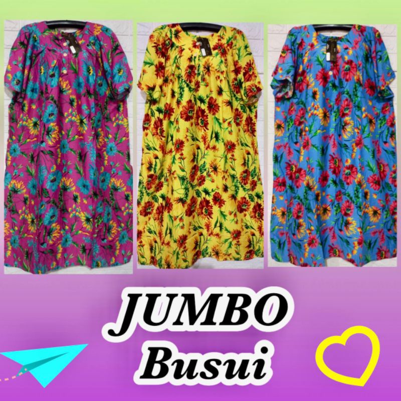 Daster jumbo favorit batik Solo new