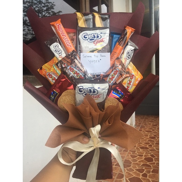 

Bucket snack/Hadiah ulang tahun/ wisuda/ murah