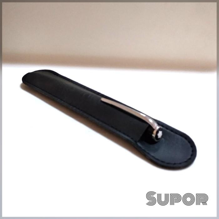 

sarung Pena kulit sintetis cover pen buat Ballpoint pelindung pulpen