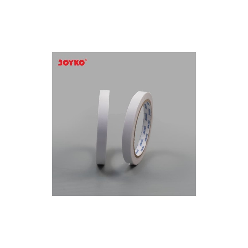 

Double Tape 12 mm x 15 yards Joyko / Perekat 2 Sisi Double Tpe 12 mm Joyko - Satuan