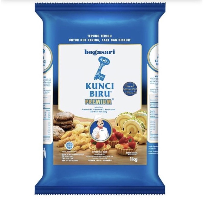 

Tepung Kunci Biru Repack