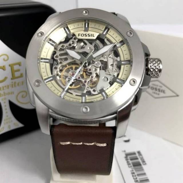 Jam Tangan Pria Merek Fossil ME 3083 & ME 3082 Original Automatic Fullset 45mm