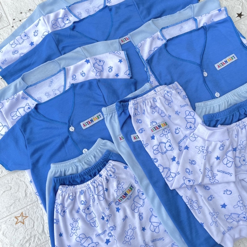 PROMO 7.7 18 PCS Baju Bayi Celana Bayi Setelan Baju Bayi Baju Bayi Baru Lahir Bayi Newborn Gift Lahiran Hadiah Lahir Bayi Baru Lahir Hampers Bayi DNW BABY