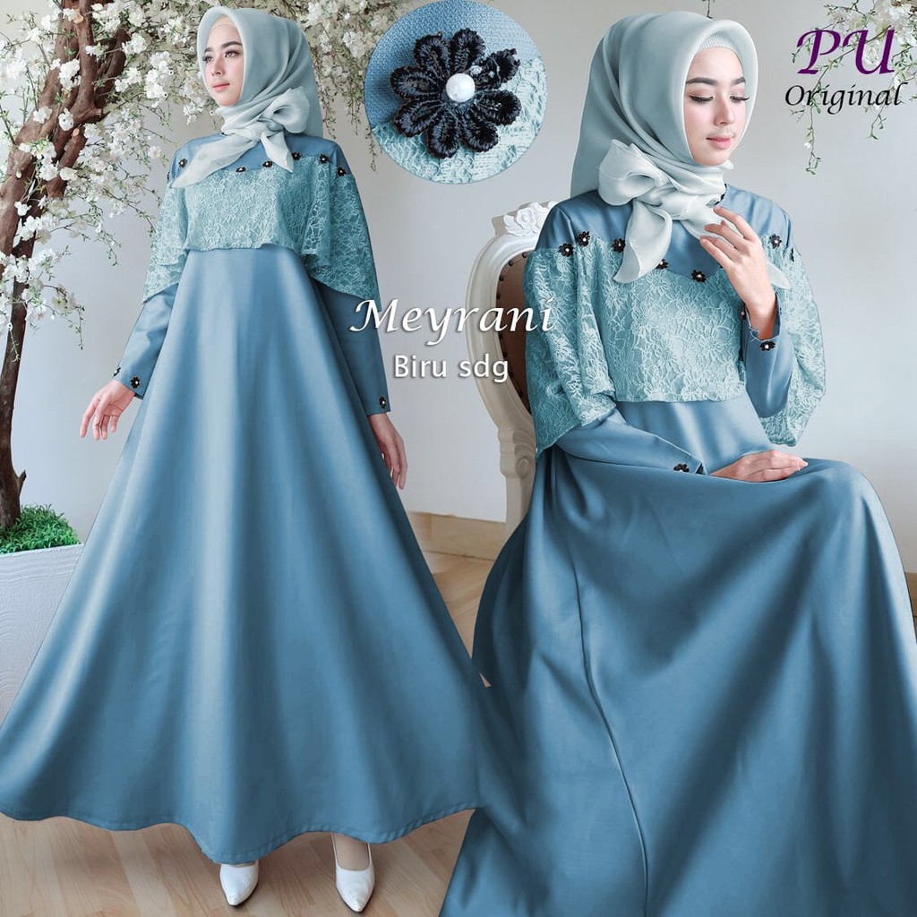 HOPYLOVY GAMIS PESTA BRUKAT MEYRANI