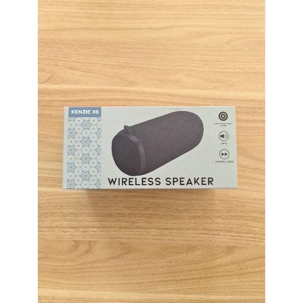 KENZIE X6 WIRELESS BLUETOOTH SPEAKER [BLACK]