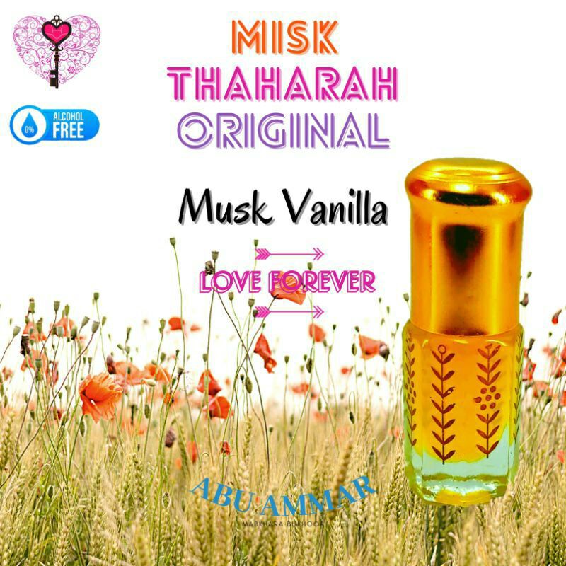 MISK THAHARAH KENTAL ORIGINAL PARFUM ARAB 3ML