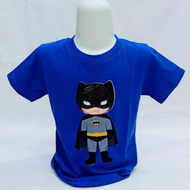 Baju kaos anak LED  - kaos anak karakter superhero