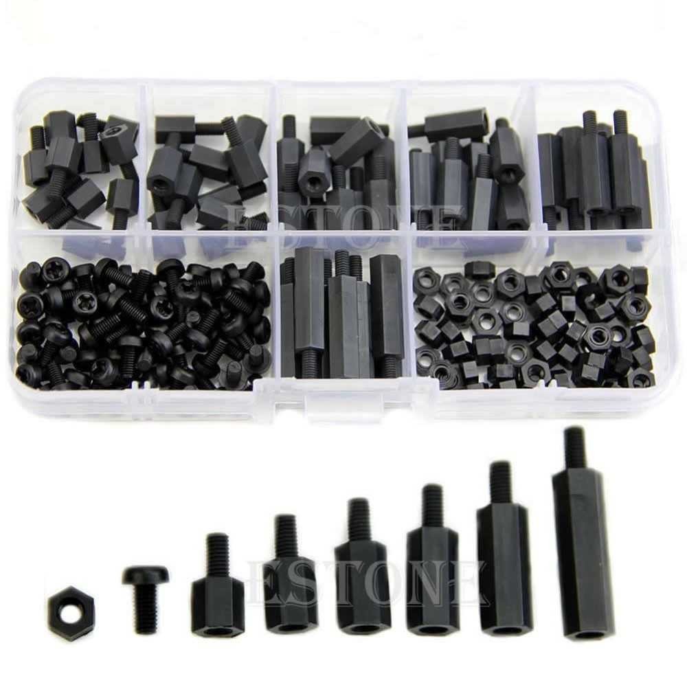 Termurah ! XHHD Set Stand-off Spacer Kit Nylon M3 180 PCS - M3