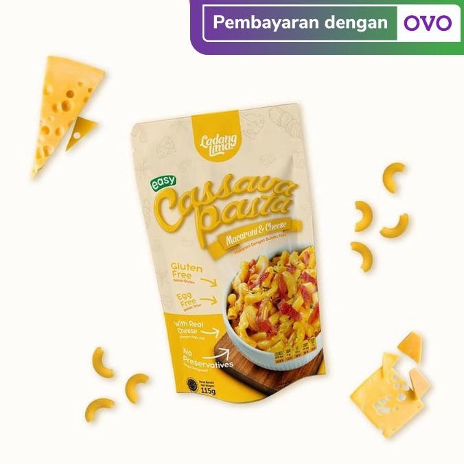 

READY STOCK Ladang Lima Cassava Pasta Mac & Cheese/Pasta Fusili Singkong/115gr MN68