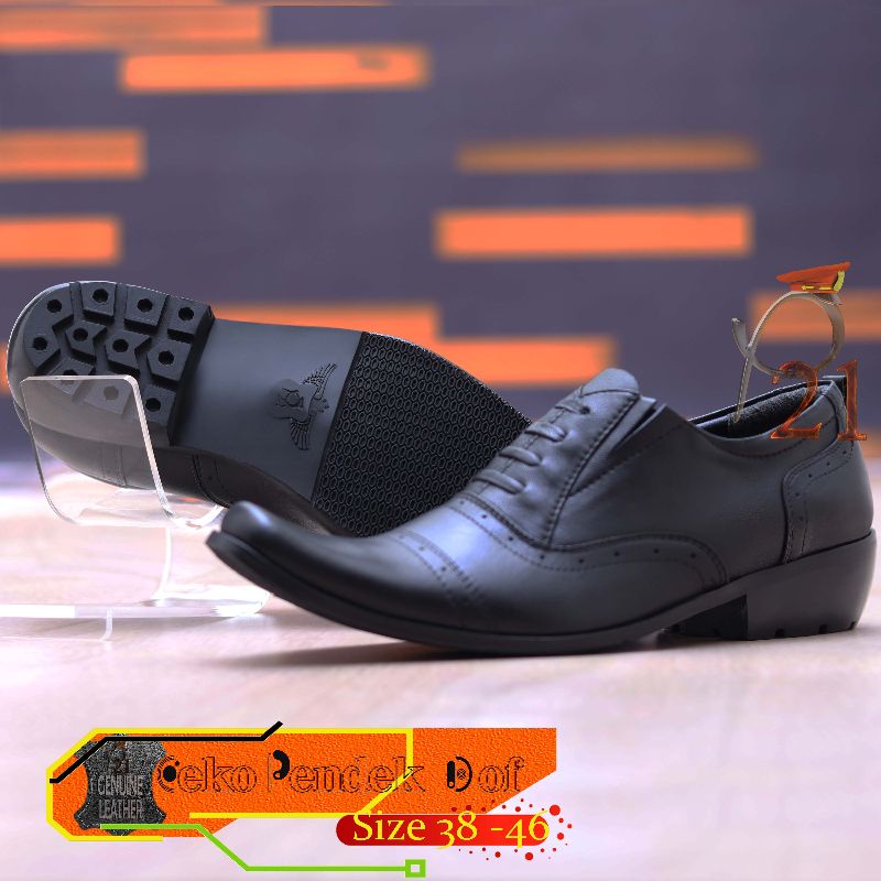 SEPATU PRIA / CEKO PENDEK DOFF/ SEPATU PDH / MERK P21