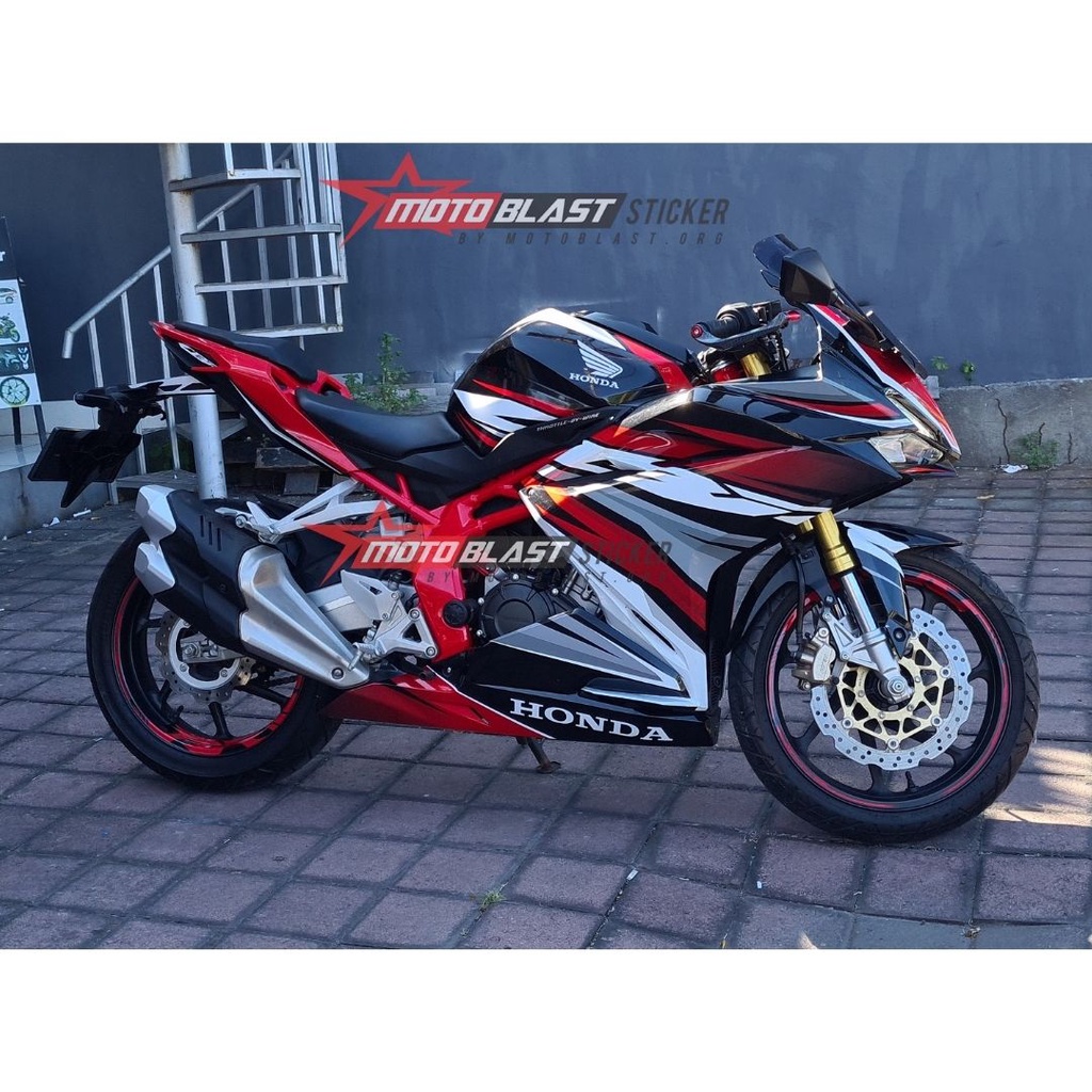 Decal Stiker Motor Ful Body Motoblast Honda CBR250RR RWB Flash