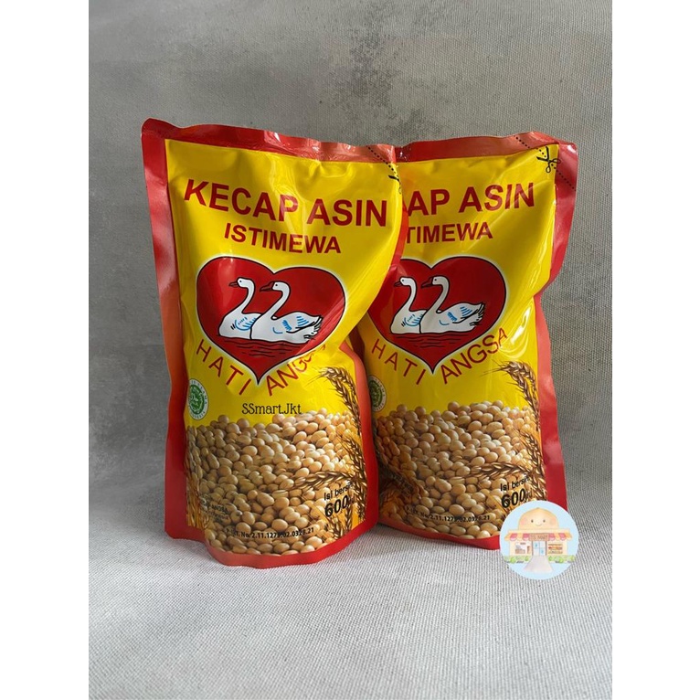 

Kecap Asin Istimewa Hati Angsa Refill 600 ml