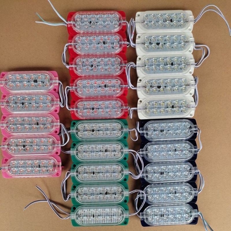 Lampu LED Kolong Truk 12 Titik Kedip 24Volt