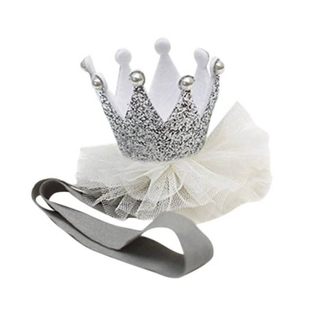 Crown headband / headband mahkota / princess headband / bandana mahkota anak / bandana mutiara