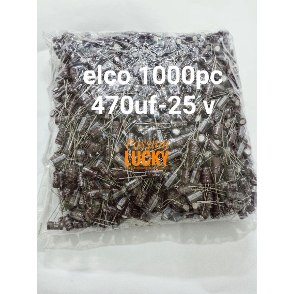 ELCO GROSIRAN ISI 1000PC 100UF-50V /470 UF-50 V /220 UF-35 V