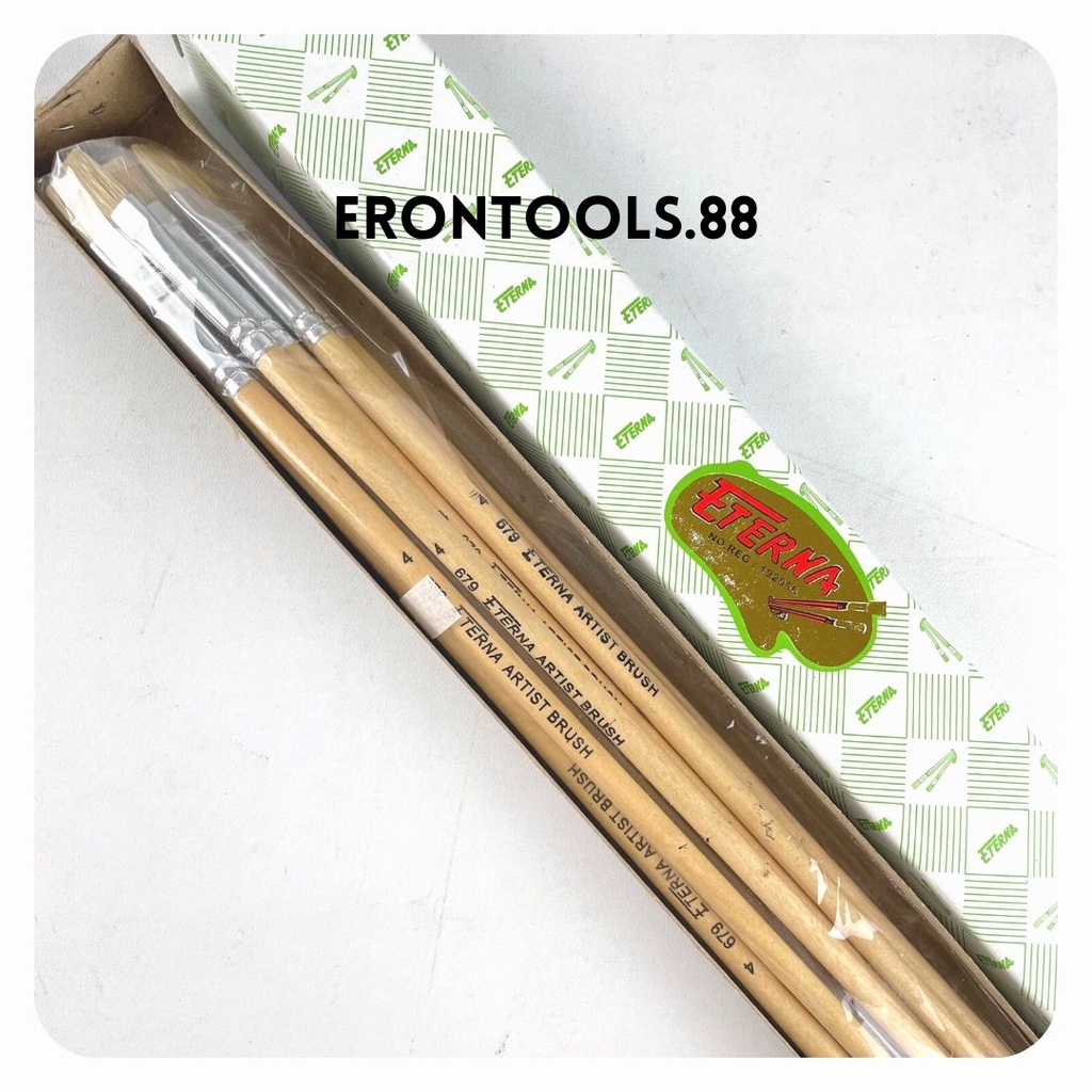 

KUAS LUKIS ETERNA no. 4 / KUAS CAT / KUAS GAMBAR / ARTIST BRUSH
