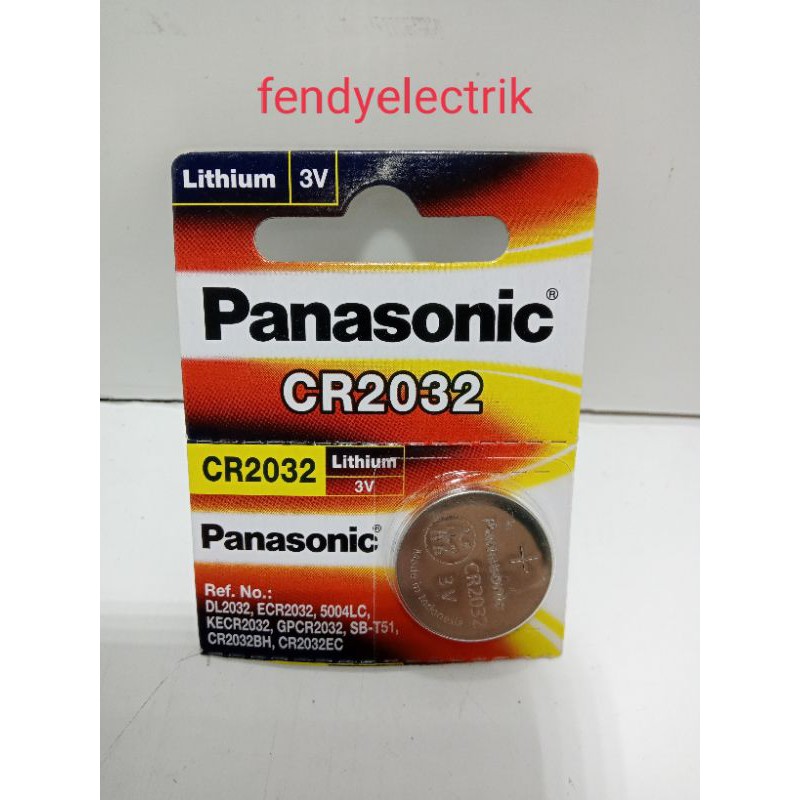 BATTERY JAM TANGAN PANASONIC CR2032 Original BATREY JAM PANASONIC CR2032