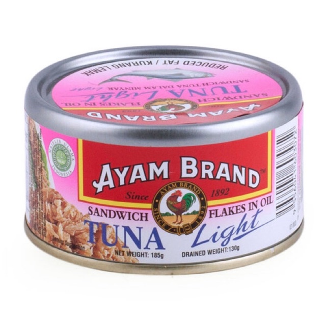 

Ayam Brand Sandwich Tuna dalam Minyak Light 185 g