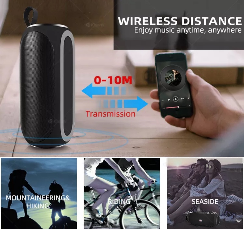 Speaker Bluetooth Kisonli Q9S 1500mAh Super Bass - ACS