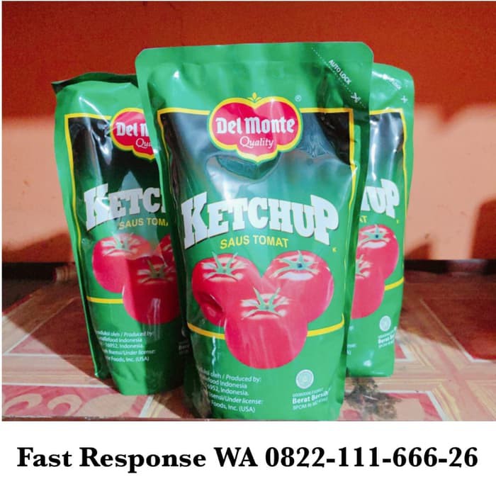 

[DEPOK-BOGOR] SAUS TOMAT REFFIL 1KG DELMONTE