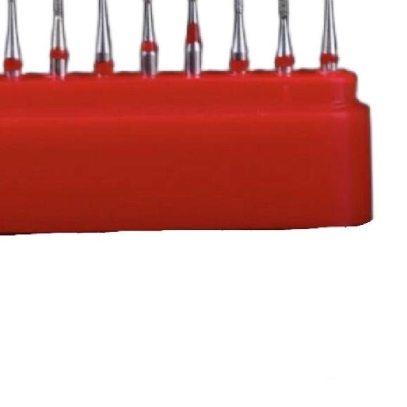 Alice dental // set bur PeDO / bur gigi anak kecil / pedodontic burs kit pita merah
