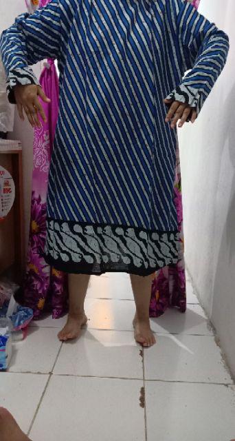 Bayar Dirumah ((cod)) || Tunik Batik Motif Seragam Batik Dianputri Baju Batik Wanita