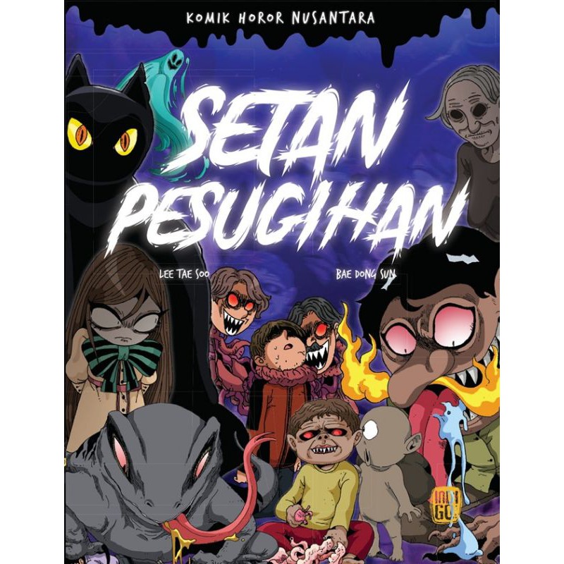 ASLI INDONESIA KOMIK HOROR NUSANTARA ORIGINAL BOOKS