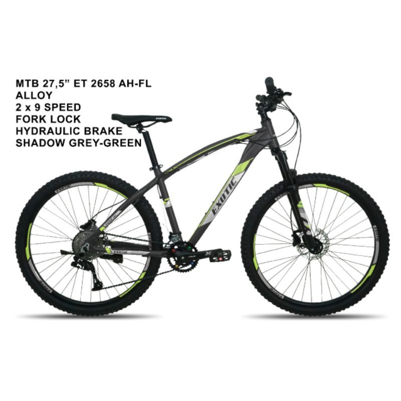 Sepeda MTB 27.5 Exotic 2658 AH FL