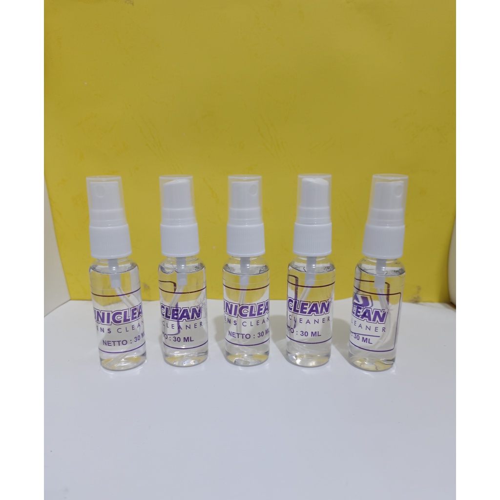 Pembersih Lensa UNICLEAN Kacamata 30ml [ 1box = 12btl ]