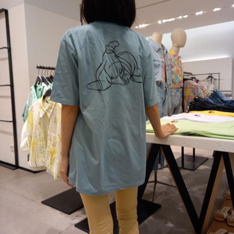 ZARA ORIGINAL FREE PAPER BAG Kaos Tshirt Jumbo Size Big Cutting Dumbo Bambi Betty Boop Snoopy SALE