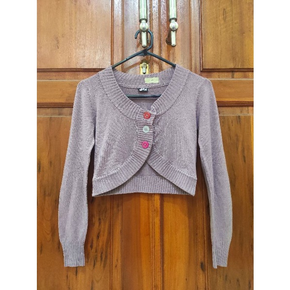 Preloved Cardigan Crop