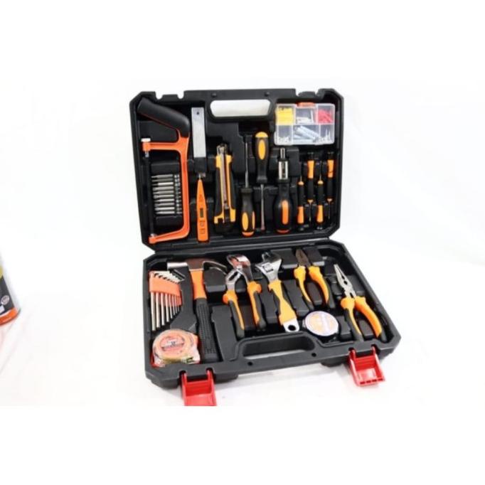 Jual Menarik Alat Pertukangan Bengkel Tool Set Tool Kit Tool Box 100 ...