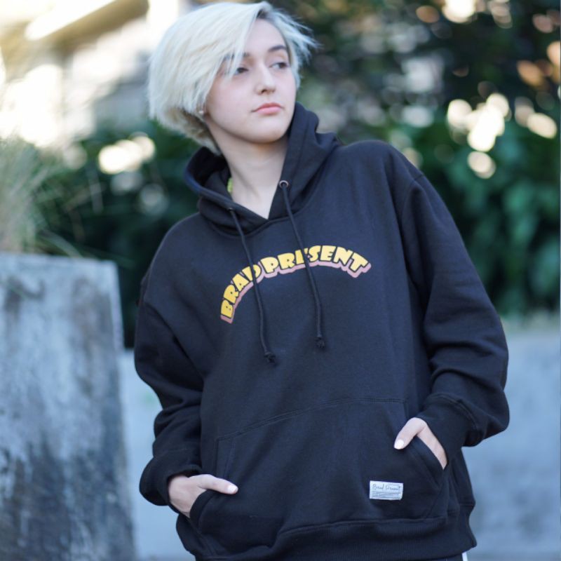 Hoodie Pria Sweater Hoodie Fleece Original Brad Present