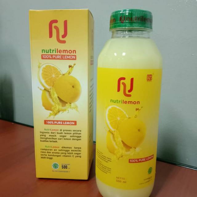 

Nutri Lemon . Sari Lemon Asli 100%