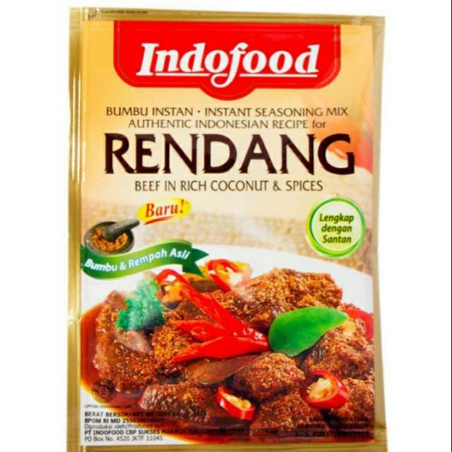 

Indofood Bumbu Instant varian 45 gr / 50Gr