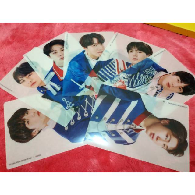 BTS 5th Army Kit Sharing (clear photocard)