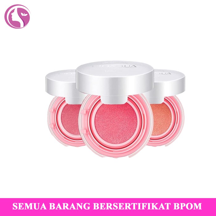 SS172X Make Up BIOAQUA Blush On Cushion Flawless Cheek  Bioaqua Bedak Blush On