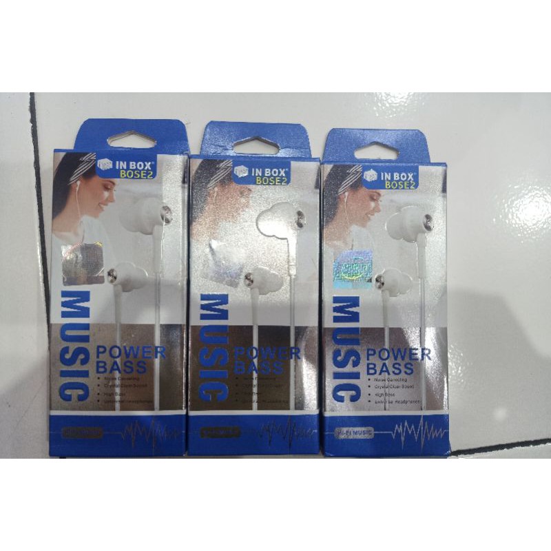 Stereo Earphone Inbox Hi-Fi Sound