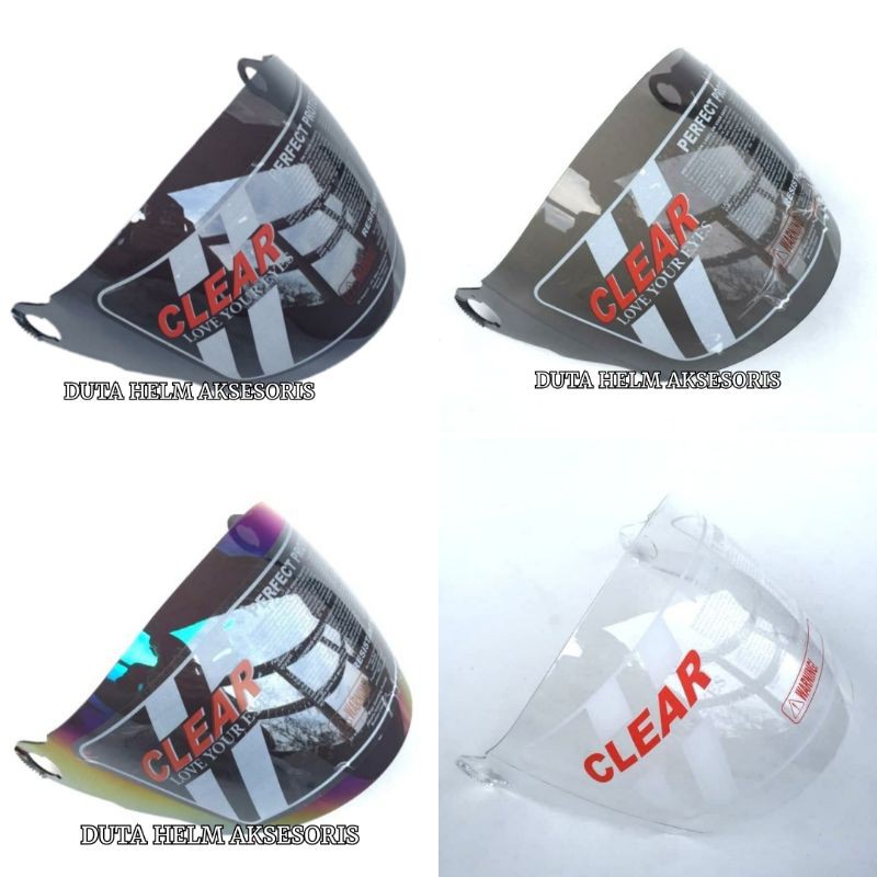 Kaca Helm Kyt Scorpion King Visor Helm Half Face