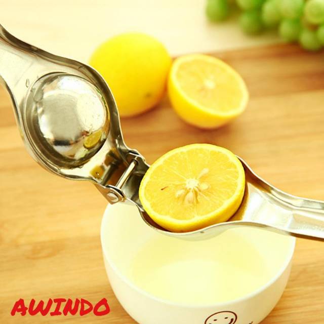 ALAT PERAS JERUK LEMON SQUEEZER PEMERAS JERUK LEMON STAINLESS STEEL