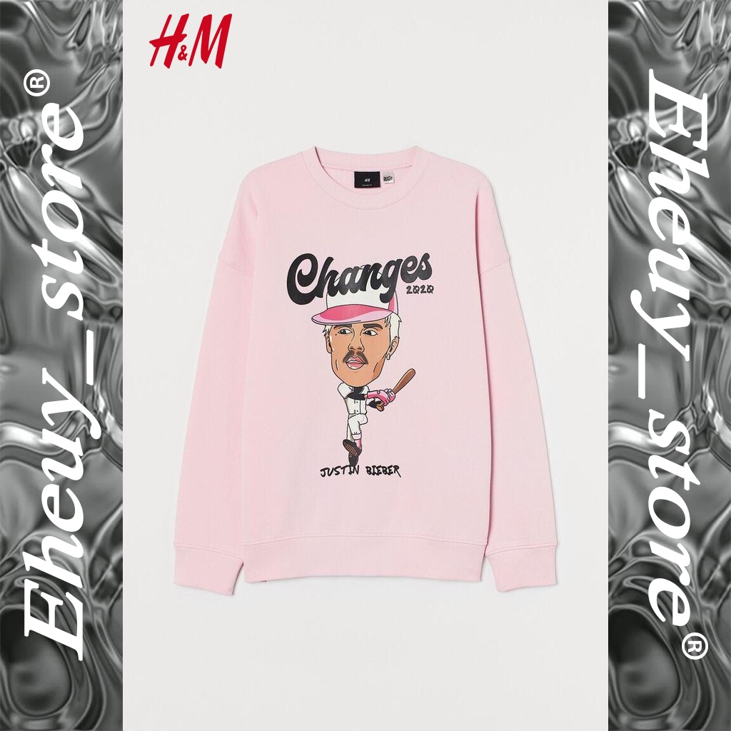 Crewneck H&amp;M Justin Bieber Sweater Justin bieber hnm