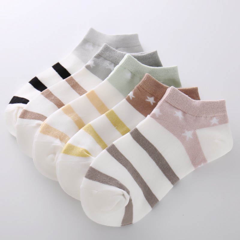 BEE - Kaos Kaki Fashion Kaos Kaki Pendek Semata Kaki Ankle Socks Murah SC - 10