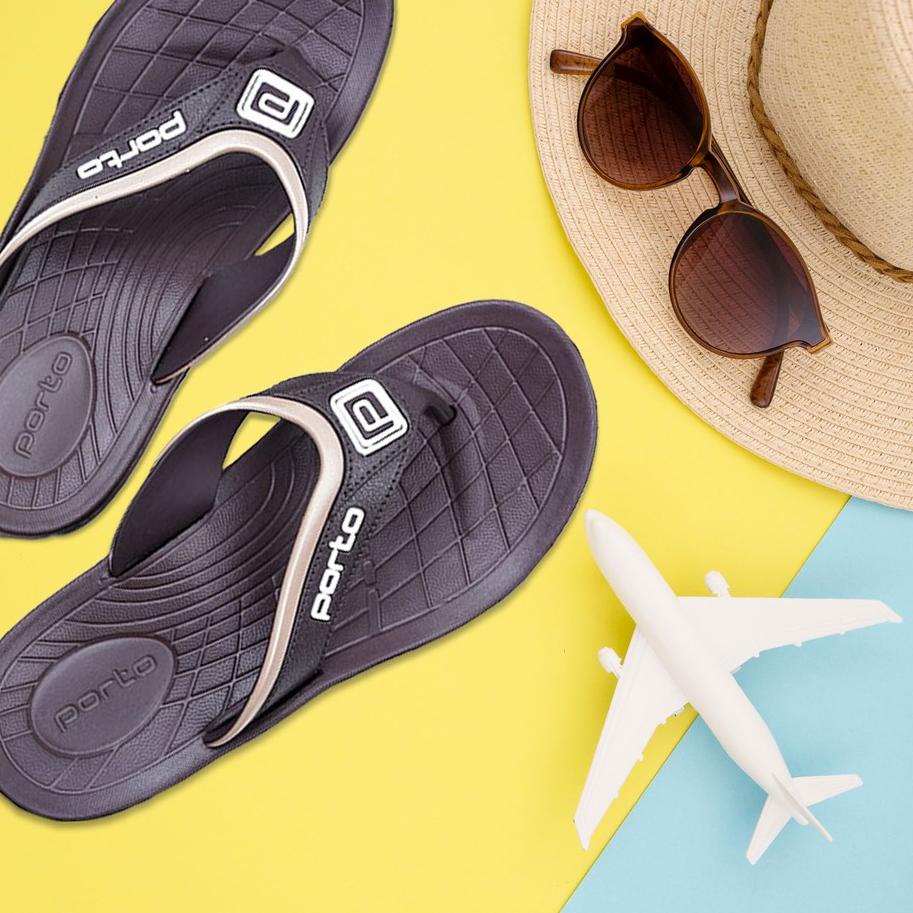 New Porto - Sandal Anak Laki Pria Umur 5-8 tahun Sandal Jepit Anti Slip Anti Jamur 1016B