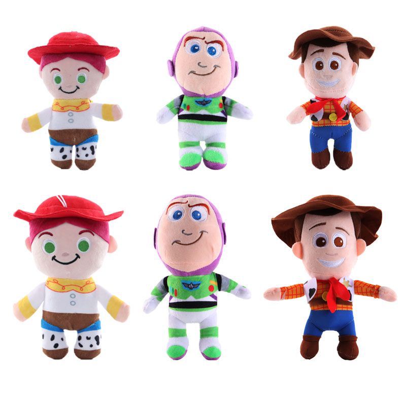 Boneka Buzz Boneka Woody Boneka Tris Boneka BullsEye Bulls eye 15cm 25cm BARU IMPORT NO TAG