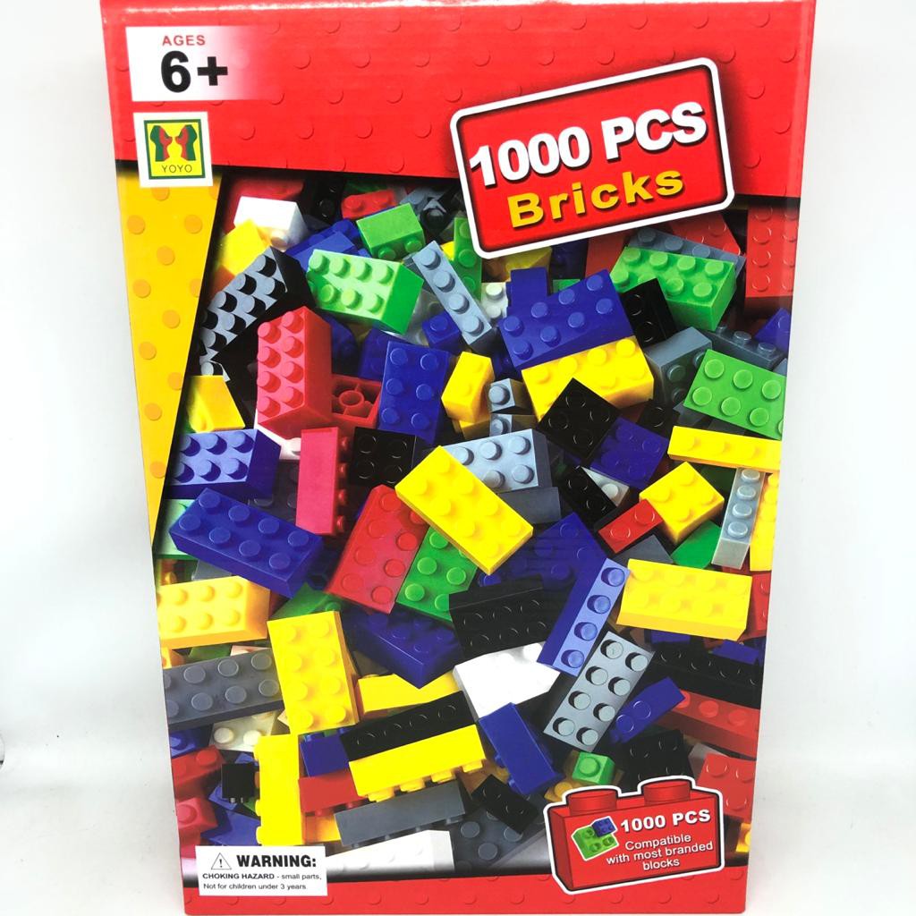 Mainan edukasi anak lego / mainan lego bricks 1000 pcs